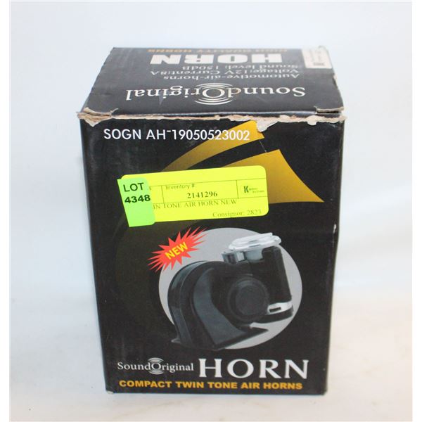 TWIN TONE AIR HORN NEW
