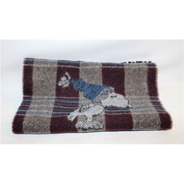 VINTAGE SNOOPY SCARF 1958 UNITED FEATURE SYNDAC