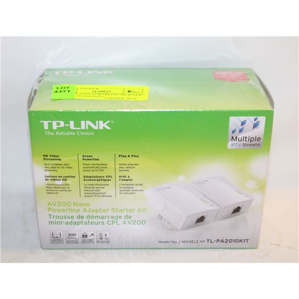 NEW TP LINK POWERLINE ADAPTER- TURNS PLUGS INTO