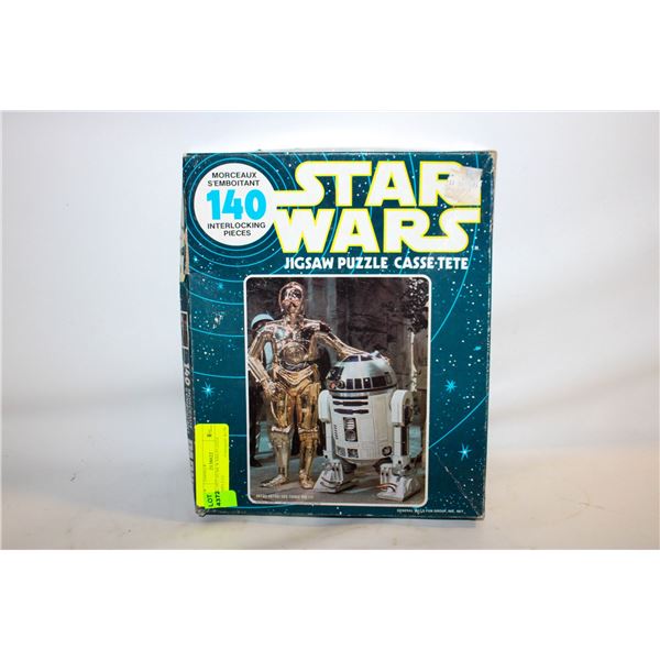 VTG 1977 STAR WARS PUZZLE COMPLETE