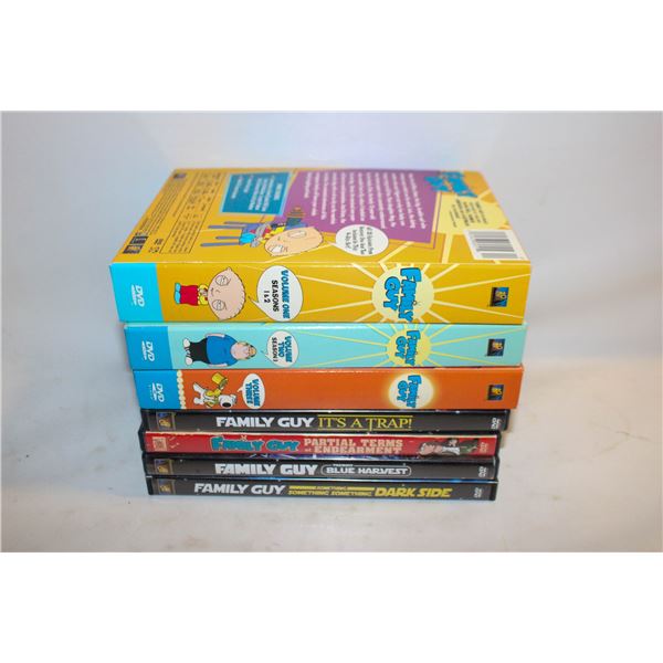 FAMILY GUY SEASONS 1,2,3 + 4 OTHER FAMILY GUY