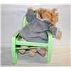 Image 1 : VINTAGE CABBAGE PATCH DOLL & CHAIR