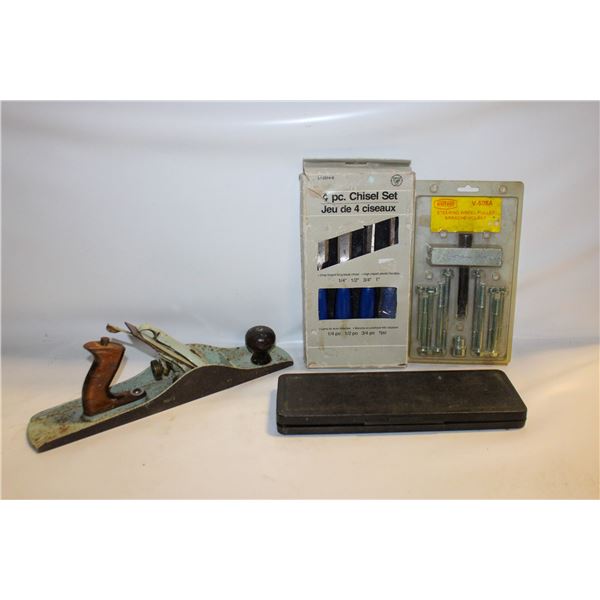 TOOL LOT STANLEY PLANE, STEERING WHEEL