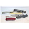 Image 1 : 7 COLLECTABLE FOLDING KNIVES INCLUDES