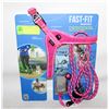 Image 1 : 3 DOG HARNESS LEASH COLLAR SMALL