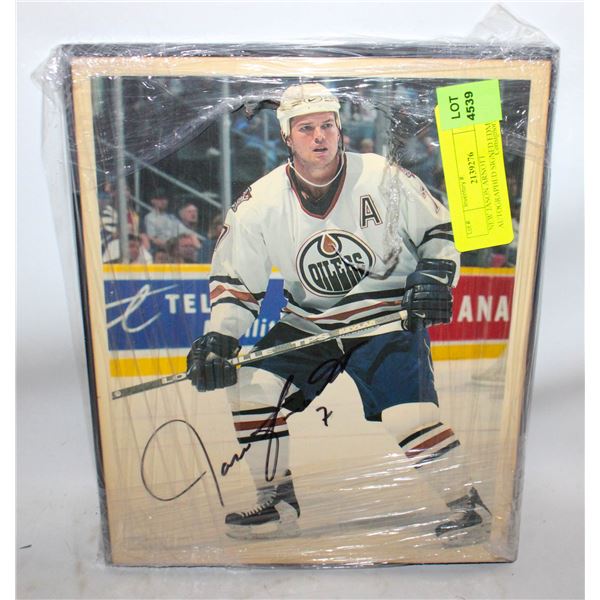 NEW JASON ARNOTT AUTOGRAPHED SIGNED EDMONTON