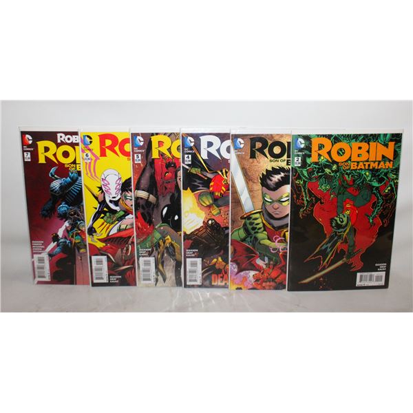 6- DC COMICS-ROBIN SON OF BATMAN # 2-7