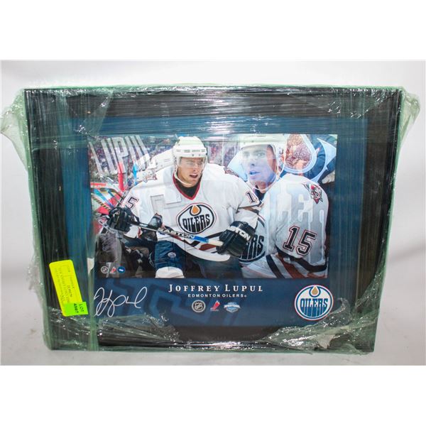 NEW JOFFREY LUPUL EDMONTON OILERS SIGNED HOCKEY