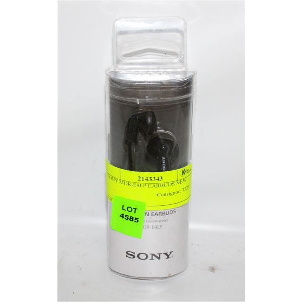 SONY MDR-E9LP EARBUDS NEW