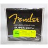 Image 1 : FENDER GUITAR STRING SET NICKEL PLATED STEEL 250'S