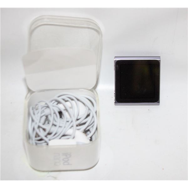 IPOD NANO IN BOX WITH ACCESSORIES TESTED WORKING