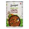 Image 1 : 6 X 398ML ORGANIC LENTIL SOUP