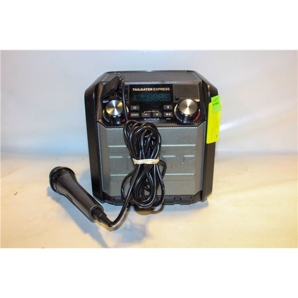 ION TAILGATER EXPRESS W/MICROPHONE+CHARGE CORD