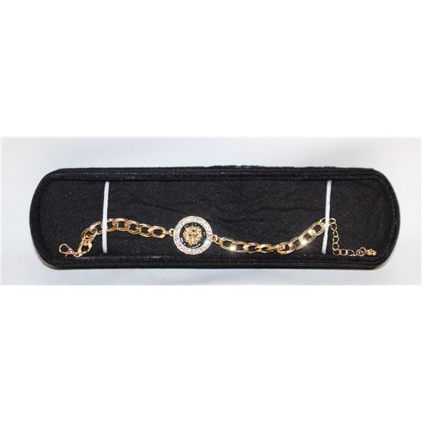 NEW REPLICA VERSACE GOLD TONED BRACELET