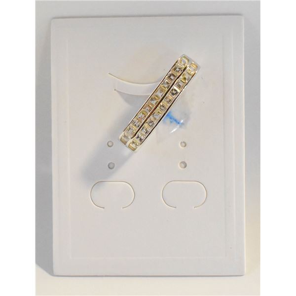 #154- NATURAL WHITE TOPAZ PENDANT