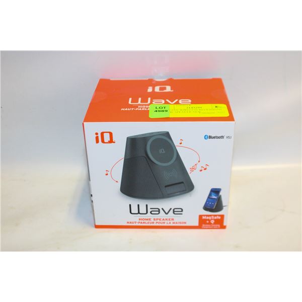 IQ WAVE WIRELESS BLUETOOTH HOME SPEAKER NEW