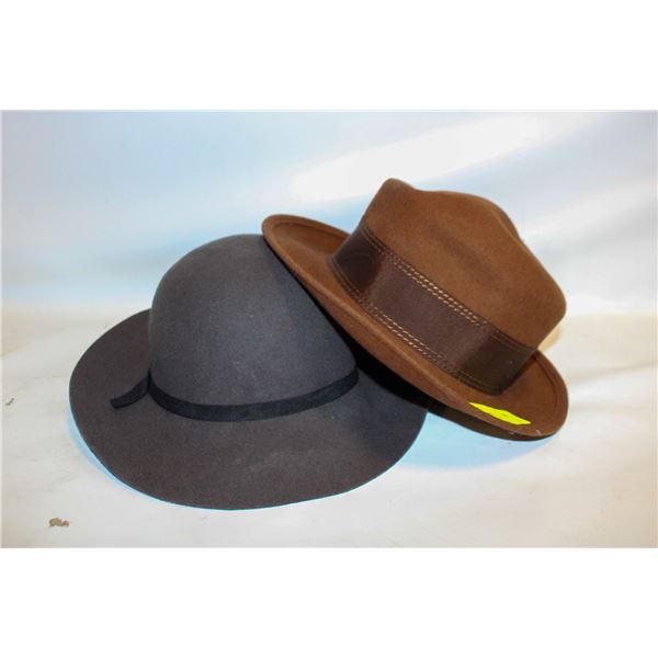 LADIES WOOL FELT HATS TOGETHER – ESTATE