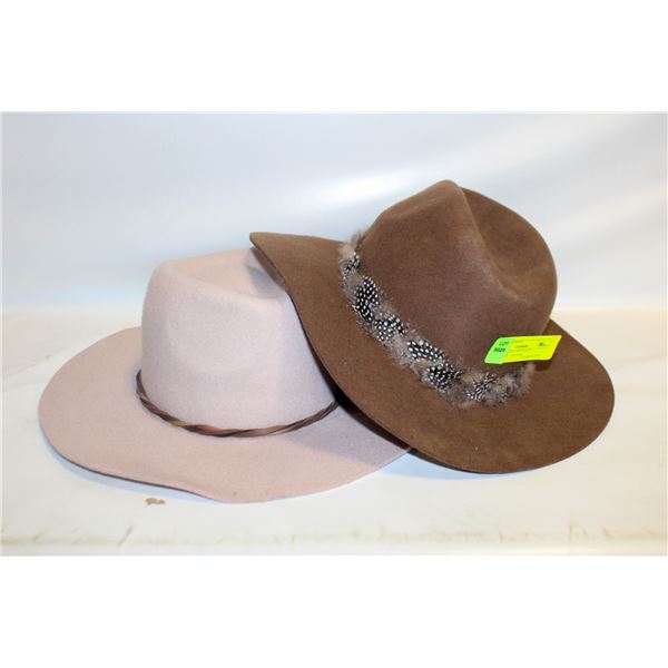 LADIES WOOL FELT HATS TOGETHER – ESTATE