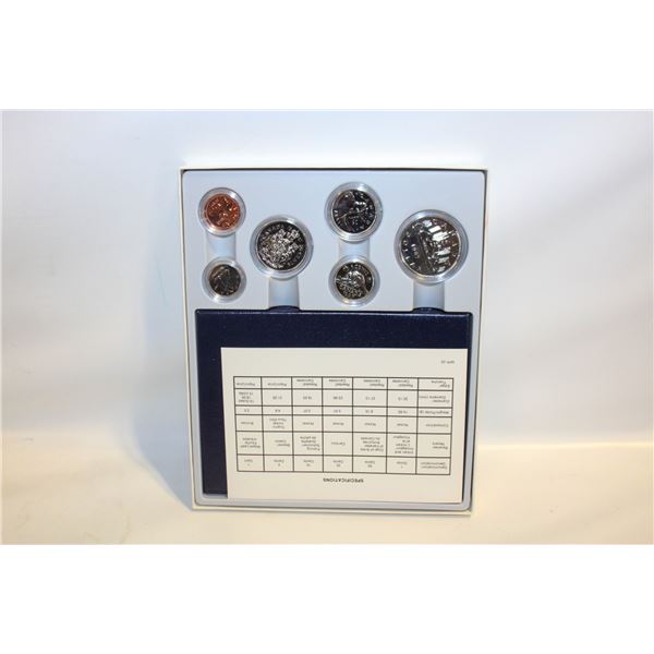 1987 SPECIMEN SET 6 COINS UNCIRCULATED RCM