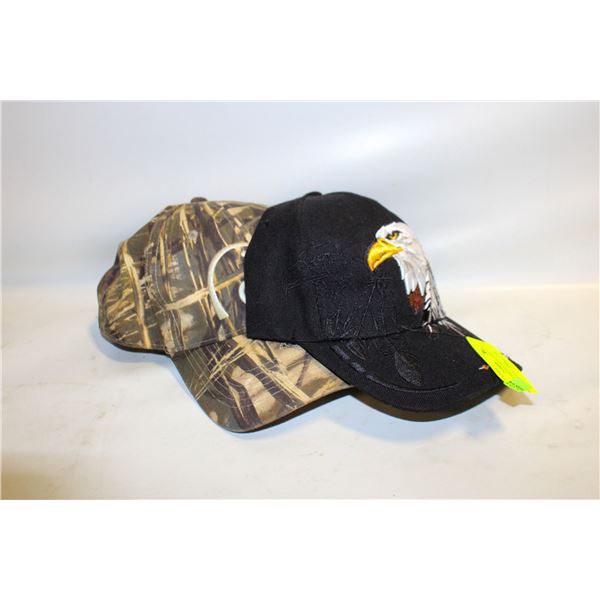 DUCKS UNLIMITED AND NATIVE PRIDE HATS TOGETHER