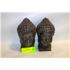 Image 1 : 2 STONE BUDDAH HEADS