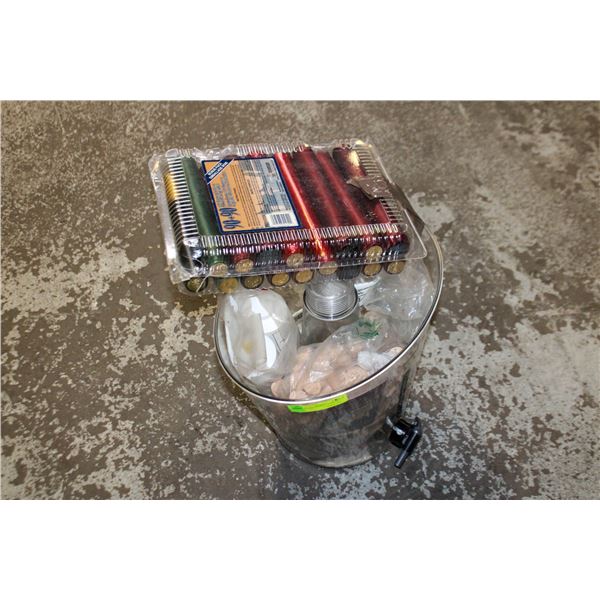 LOT OF WINE MAKING SUPPLIES