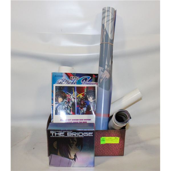 ANIME LOT INCLUDES MOBILE SUIT GUNDAM SEED DESTINY