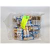 Image 1 : 25x2=50 AA ALKALINE BATTERIES