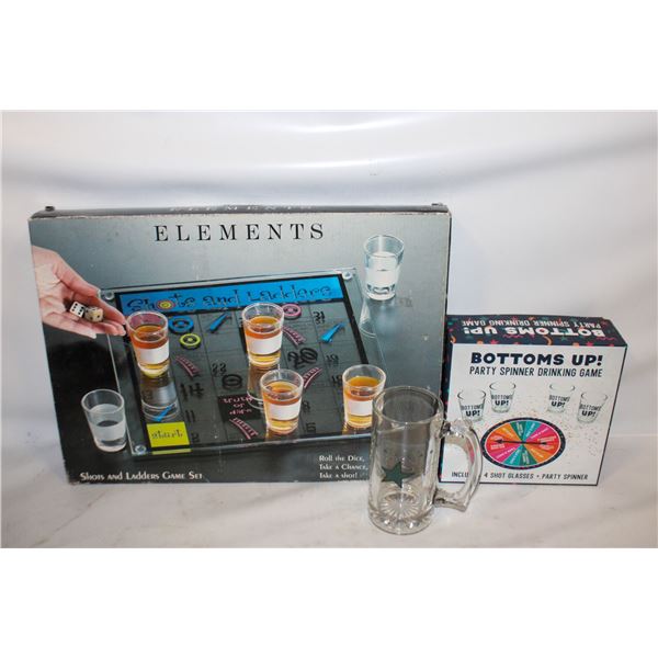 ELEMENTS SHOTS & LADDERS GAME SET +