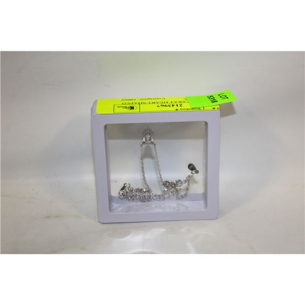 NEW 925 1 CARAT HEART SHAPED MOISSANITE