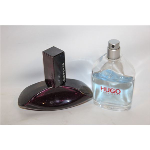 3/4 HUGO BOSS COLOGNE & 1/4 CALVIN KLEIN