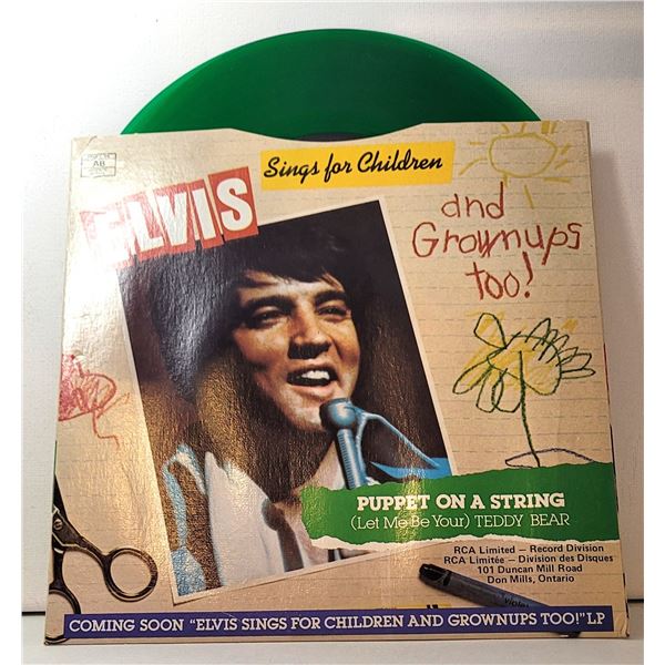 39)  ELVIS "SINGS FOR CHILDREN & GROWNUPS