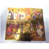 Image 1 : 3)  LOT OF 10 GOLD FOIL POKEMON CARDS FOR