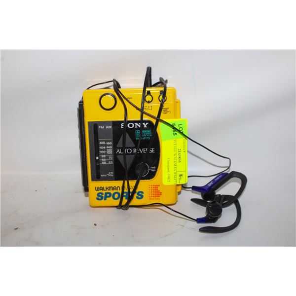 SONY VINTAGE WALKMAN WM-F73 FM/AM