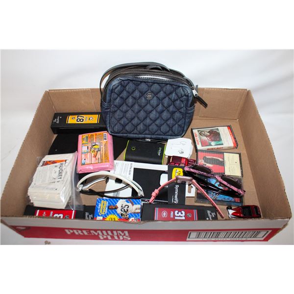 FLAT OF VARIOUS GOODS SUNGLASSES