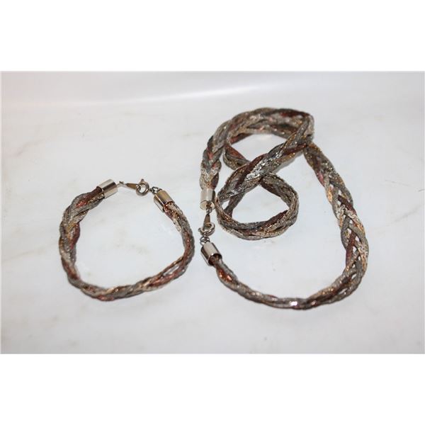 64 GRAM 925 STAMPED NECKLACE AND