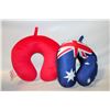 Image 1 : PAIR OF AIRPLANE TRAVEL PILLOWS