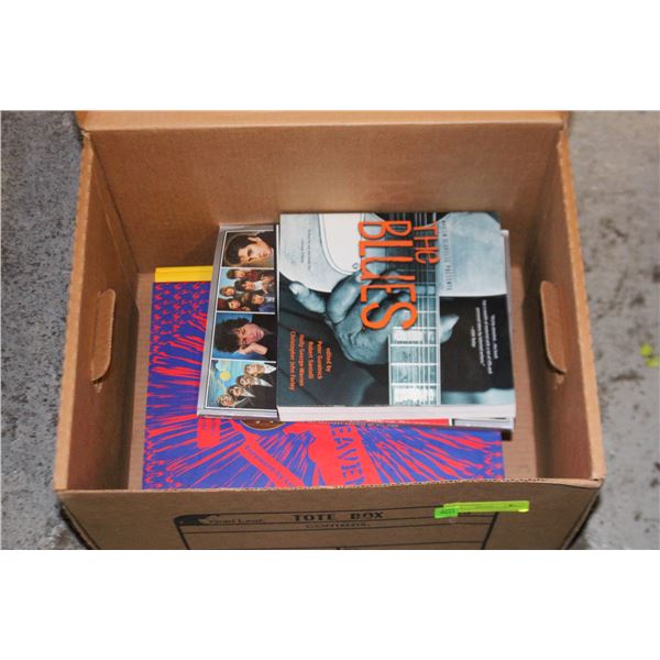 ROCK MUSIC HISTORY BOOKS