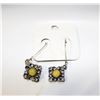 Image 1 : HANDMADE DIAMOND SHAPE EARRINGS