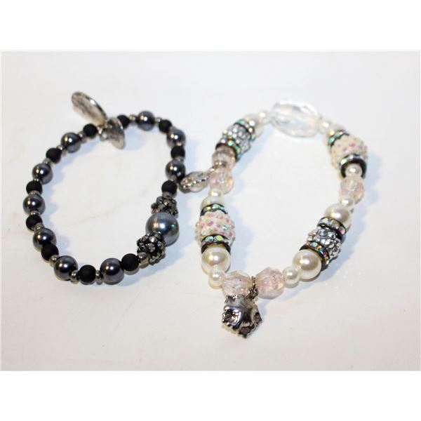 2 HANDMADE BRACELETS