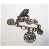 Image 1 : SILVER TONE CHARM BRACELET