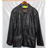 Image 1 : MENS LARGE 'THE LEATHER RANCH' BLACK