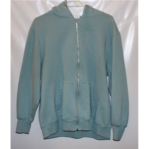 LADIES S/M TEAL HOODIE SWS ACTIVE (BOYFRIEND ZIP)