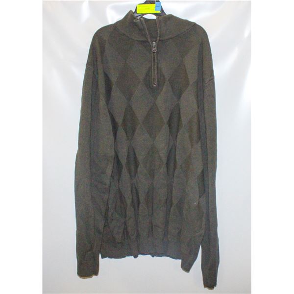 MENS MEDIUM GOLF PULLOVER LONG SLEEVE