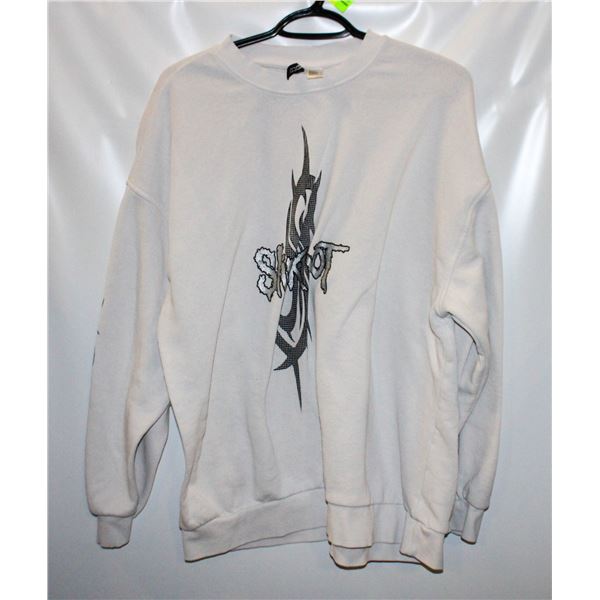 MENS LARGE SLIPKNOT SWEATSHIRT