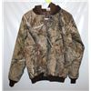 Image 1 : CAMO LINED JACKET W. HOOD, SIZE XL