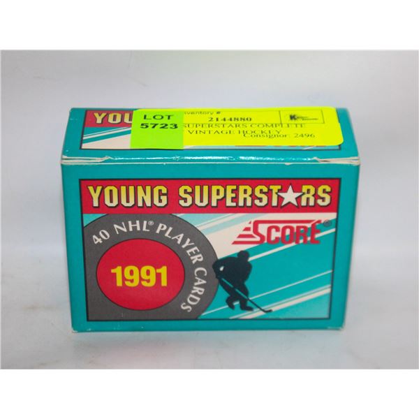 YOUNG SUPERSTARS COMPLETE BOX SET VINTAGE HOCKEY