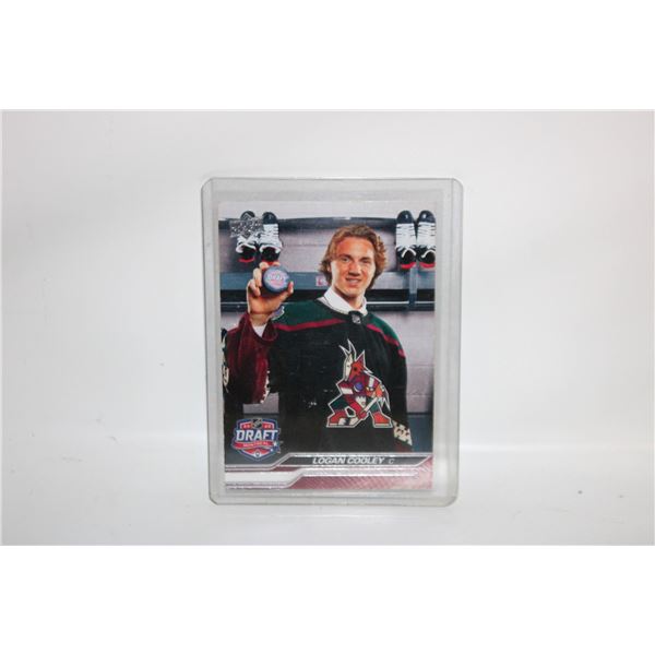 LOGAN COOLEY DRAFT CARD 748 UPPER DECK