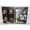 Image 1 : 2 NEW BEATLES METAL WALL ART