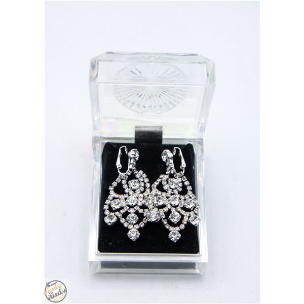 VINTAGE SHERMAN SIGNED EARRINGS